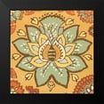 thumbnail image 2 of Loreth, Lanie 12x12 Black Modern Framed Museum Art Print Titled - Persian Floral IV, 2 of 5