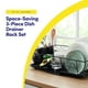 thumbnail image 2 of Juego de escurridores de platos Sweet Home Collection que ahorra espacio, 2 of 6