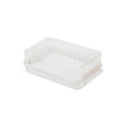 thumbnail image 2 of Food Storage Container, Airtight Lid, Clear Design, Organize Kitchen Pantry for Meal Prep, White, 2 of 6