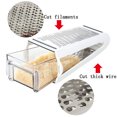 thumbnail image 3 of Rallador de cocina de acero inoxidable Sunnimix 2 caras Rallador de verdura queso, 3 of 8