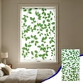 thumbnail image 4 of CQCYD Leaf Stained Glass Window Film, Decorative Privacy Static Cling Cover, Sun Blocking Removable Vinyl Sheet, Heat Control Tint for Home Bathroom and Office Window, 4 of 6