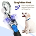 thumbnail image 3 of Correa para perros Lynxking Check Cord, larga, 15 m, para perro, color azul, 3 of 7