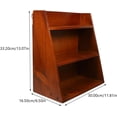 thumbnail image 3 of Storage Rack Desk Storage Organizer Farmhouse Classroom Decor Sundries Organizer Rack Folder Rack, 3 of 8