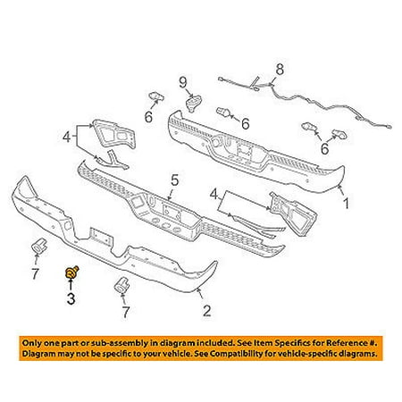 - CHRYSLER OEM Fuel Gas Tank-Support Strap Bolt 6508724AA