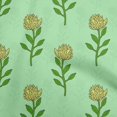 thumbnail image 1 of oneOone Viscose Jersey Sea Green Fabric Floral Craft Projects Decor Fabric Printed By The Yard 60 Inch Wide, 1 of 4