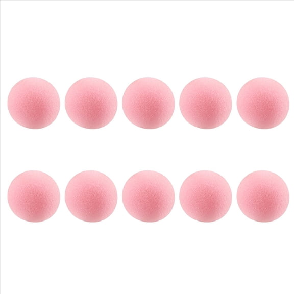 10 Pack Lapel Headset Microphone Windscreen, Microphone Sponge Foam Cover Mini Size Lavalier Microphone Windscreen Pink