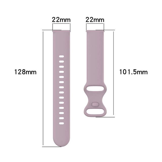 Correa de reloj ajustable de 22 mm para Huawei GT3 GT2 Correa de pulsera deportiva de silicona Ndcxsfigh Para estrenar