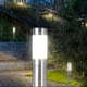 thumbnail image 3 of Xihbxyly Lámpara de Pie Solar, Iluminación Exterior Ecológica, Iluminación de Jardín Resistente a La Intemperie, Diseño Duradero de Acero Inoxidable, Decoración Nocturna, Uso En Patios, Solución de A, 3 of 7