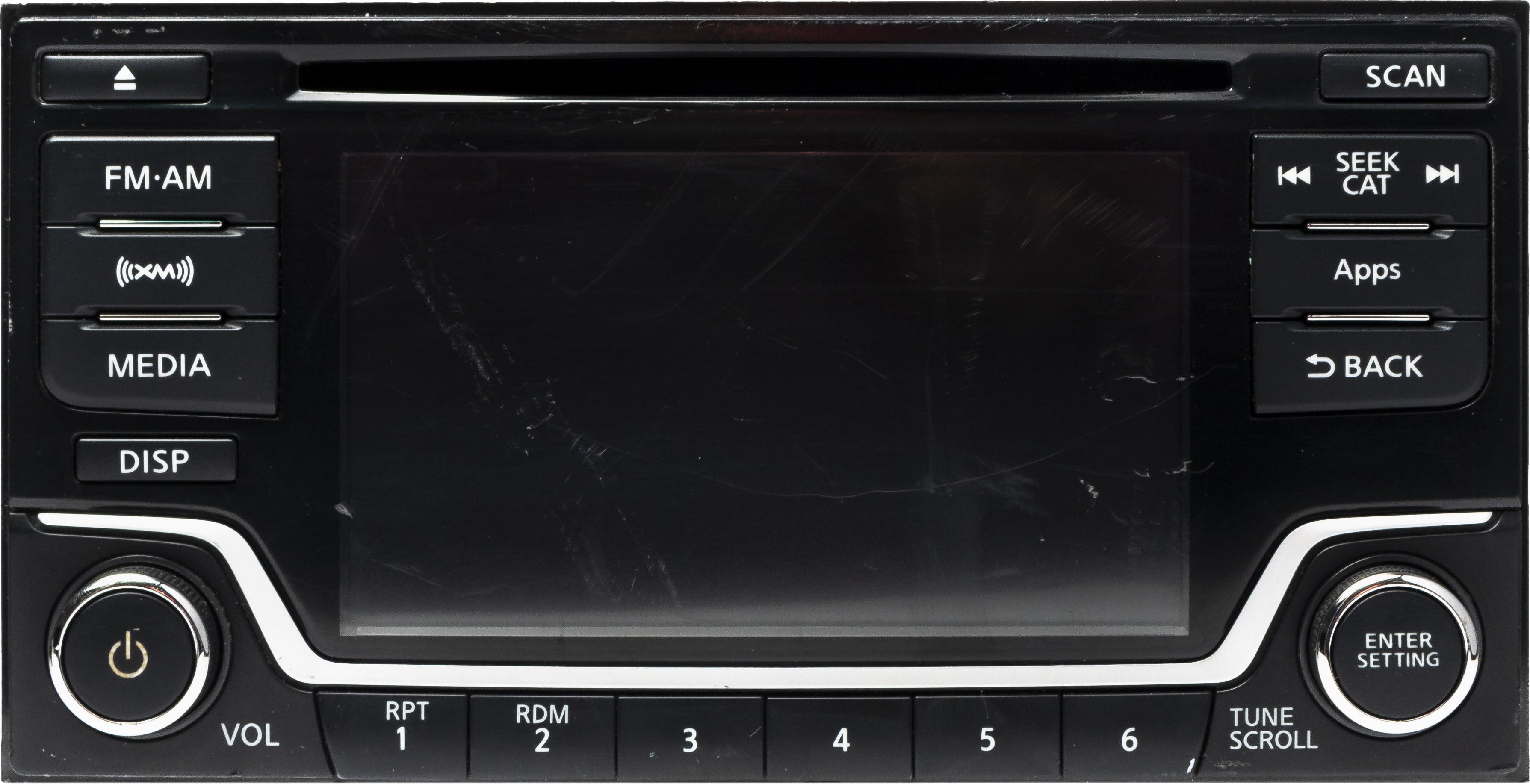 Restored 2015-16 Nissan Leaf Versa AM FM Radio SiriusXM Single Disc CD Player 281859MB0A (Refurbished)