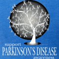 thumbnail image 3 of CafePress - Parkinsons Disease Tree Blk Women's Football T Shi - Womens Football Shirt, 3 of 4