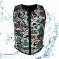 thumbnail image 1 of Chaleco Traje de baño con flotabilidad Chaleco Flotador Traje de baño Dispositivo de flotación para natación Verde XL, 1 of 8