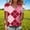 #099Hot Pink, variant on Women's Golf Polo Shirts Short Sleeve Quarter Zip Pullover Moisture Wicking Workout Tops