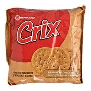 Crix Bran & Oats Crackers, 3.4 oz, 3 Count