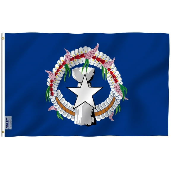 ANLEY 3 x 5 ft Northern Mariana Islands flag - Northern Mariana Islander Flags