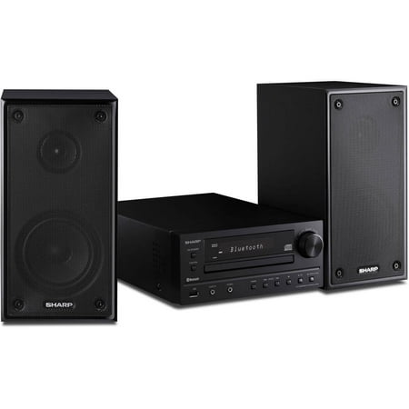 Sharp - 50W Executive Hi-Fi Component System - Black
