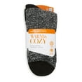 thumbnail image 3 of Blissful Benefits by Warner's 1Pk Thermal Crew Socks, 3 of 3