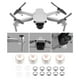 thumbnail image 5 of 4 luces LED nocturnas para dron con batería para DJI Mavic Blanco intermitente, 5 of 9