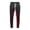 Red, variant on Turilly Sweatpants Men's Tapered Jogger Pants Drawstring Waist Zip Pockets Side Stripe Casual Track Pants