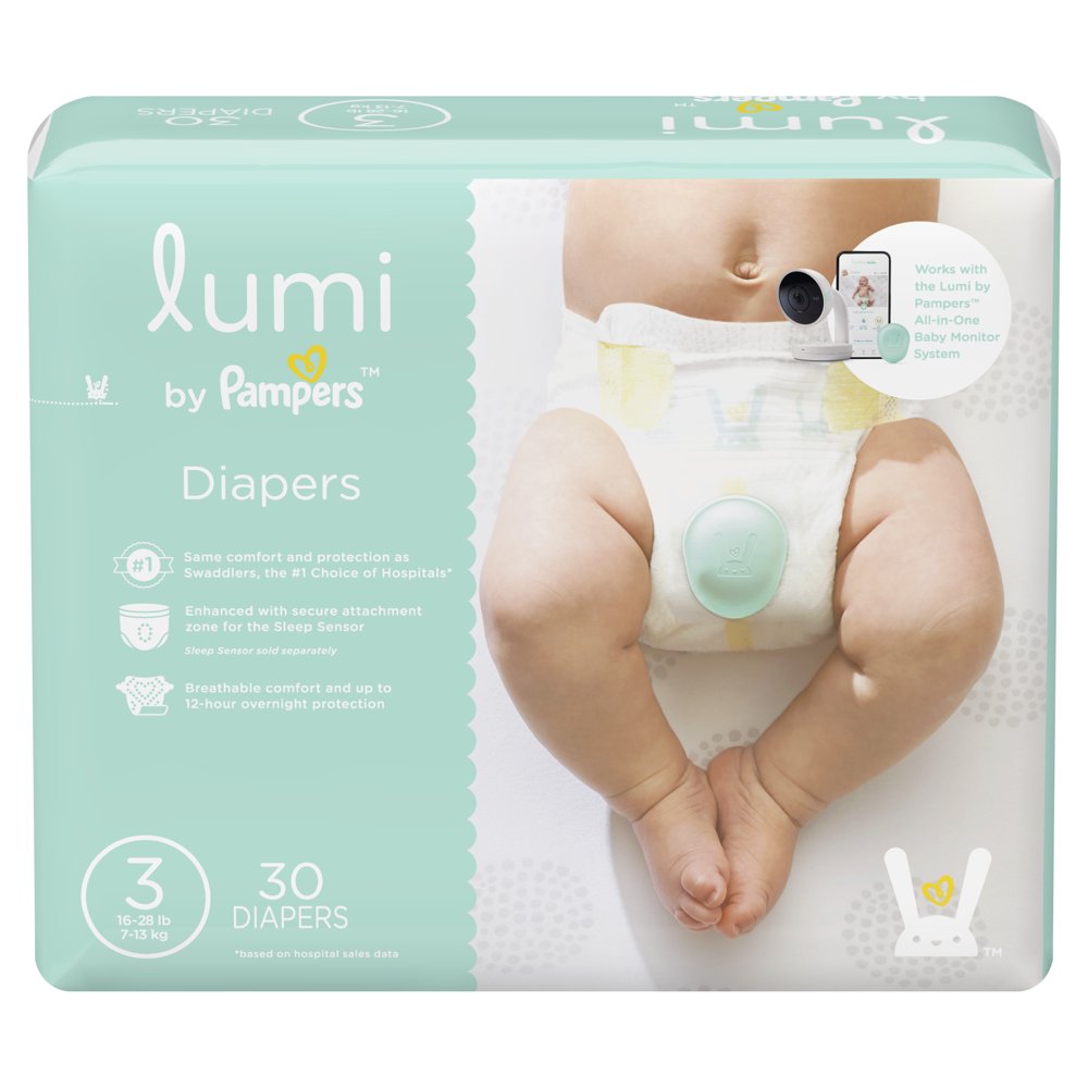 Lumi by Pampers Diapers Compatible with Lumi by Pampers Baby Sleep