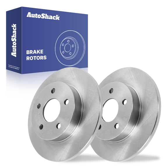AutoShack Rear Brake Rotors for Chevrolet & Pontiac, Malibu 2004-2012 G6 2005-2010 Cobalt 2005-2008 HHR 2008-2010, FWD L4 2.0L 2.2L 2.4L V6 3.5L 3.6L 3.9L - 10.64" (270.2 mm), 5-Lug