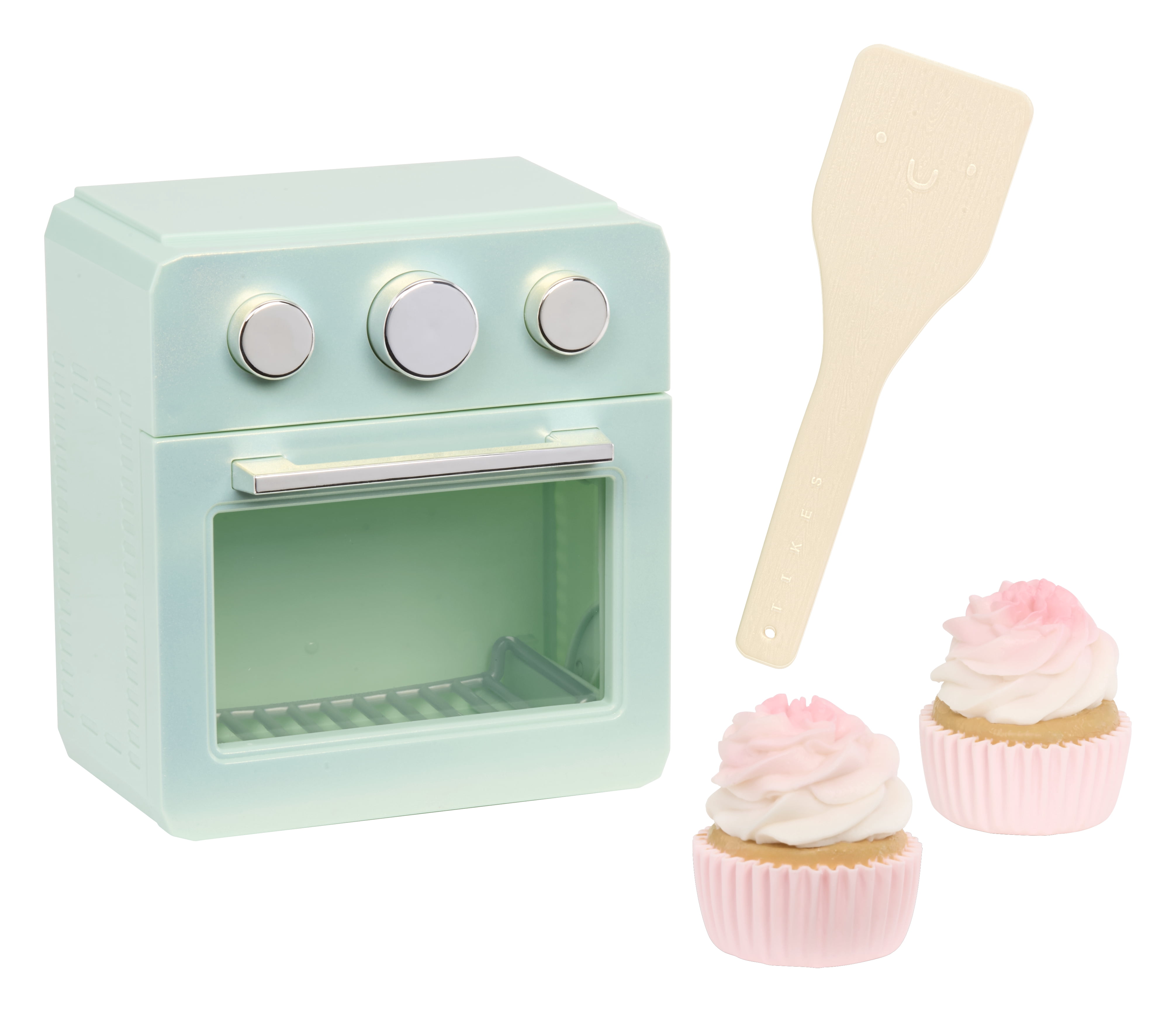 Little Tikes Sweet Spaces Mini Oven – Sea Foam, Imaginative Pretend Play Kitchen, Ages 3+