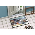 thumbnail image 4 of Carolines Treasures 1011JMAT Sports on the Beach Door Mat, Indoor Rug or Outdoor Welcome Mat 24x36 Doormat, 24H X 36W,, 4 of 4