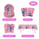 thumbnail image 3 of Decoración de cumpleaños de Disney Lilo y Stitch, juego de vajilla con puntada rosa, globos, mantel, vaso de papel, plato, telón de fondo, suministros para fiesta, 3 of 5