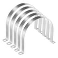 thumbnail image 1 of Uxcell 5-Pack Abrazaderas de Conducto, 5-7/8" Abrazadera de Tubería Rígida de Acero Inoxidable 304 M150 Soporte de Tubería para Fontanería, 1 of 7
