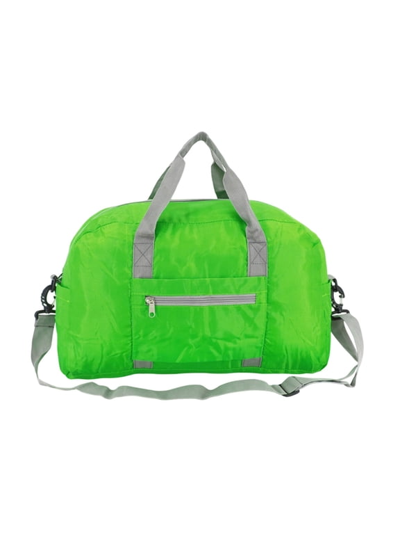 Travel Bag with Pocket for Women Men, Large Foldable Waterproof Weekender Gym Bag for Traveling Swimming Yoga Sports Activity, Carry On Overnight Tote for Travel Storage