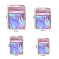 thumbnail image 3 of 50Pcs/Lot Self-Sealing Laser Small Plastic Bags for Earring Jewelry Display Bags Pouch Gift Packaging Organizer Storage Bag Pink 6.5x10 50pcs, 3 of 6