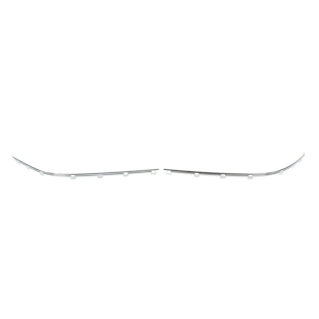 Front Bumper Moulding Chrome Trim 51118226562 Rocker Panel Impact Strip for 5 Series E39 1996 to 2003