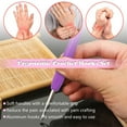 thumbnail image 5 of 14Pcs Ergonomic Crochet Hooks Set with Case for Arthritic Hands Size 2mm to 10mm Gift for Women/Mom, 5 of 7