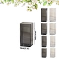 thumbnail image 3 of YardChic Square Vases, Square Acrylic Vase, Flower Vase, Centerpieces Acrylic Cube Plastic Container Bulk Succulent Pots Planters for Plant Wedding Home Office Floral Decor, 7.9×3.9 Inch, 3 of 5