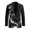 Black White Dragon Print, variant on Polyester Men's Blazer Casual Golf Sport Coats Suit Jacket with Pockets, One Button Lightweight Business Casual Blazers, Golf Ball Pattern