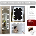 thumbnail image 4 of Vanity Mirror Front Light Mirror Light Dimming Vanity Mirror Front Light LED Vanity Mirror Front Light (10 Lights), 4 of 6