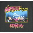 thumbnail image 2 of Aggretsuko Mens' Hottest New Band In Town OTMGirls Graphic Print T-shirt, 2 of 5