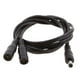 thumbnail image 4 of 3XDC Potencia 5.5x2.1 mm 1 enchufe masculino a 2 adaptador de divisor de cable de gato hembra 6 piezas, 4 of 8