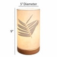 thumbnail image 2 of Eangee Home Design Mini Paper Cylinder Table Lamp, Shade Made Of Handmade Paper, 5x5x9 Inches, 2 of 6