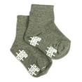 thumbnail image 2 of Tic Tac Toe - Little Girls' Anklet Sock 31816-X-Small (charcoal grey), 2 of 3