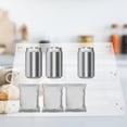 thumbnail image 3 of FESTFENDS Desktop Stand Acrylic Multi-tiered Beverage Showcase For Retail Display 1Pcs, 3 of 8