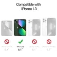 thumbnail image 2 of JETech Magnetic Case for iPhone 13 6.1-Inch Compatible with MagSafe Wireless Charging, Shockproof Phone Bumper Cover, Anti-Scratch Clear Back (Alpine Green), 2 of 7