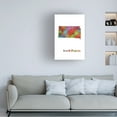 thumbnail image 3 of Marlene Watson 'South Dakota State Map 1' Canvas Art, 3 of 3