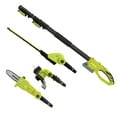 thumbnail image 4 of Sun Joe 24V Cordless 3-in-1 Hedge Trimmer + Pole Saw + Grass Trimmer Lawn Care System, 2.0-Ah Battery & Charger, 4 of 12