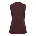 thumbnail image 3 of Badger Sport 4163 Ladies B-Core Sleeveless Tee - Maroon, 3 of 3