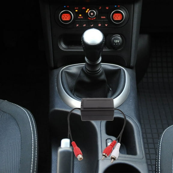 OFFIGAM Car Stereo Ground Noise Filter for Audio System, Noise Reduction and Interference Suppression Device