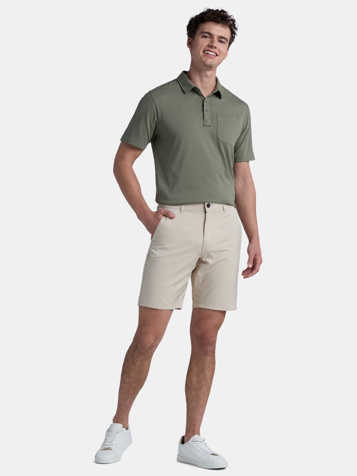 George Men's and Big Men's Commuter Short-9" inseam, size 30-46