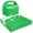 Green, variant on 24-Pack Treat Boxes - Candy Gable Boxes for Party Favors, Birthday, Wedding, Baby Shower (Red, 6.2x3.5x3.6 In)