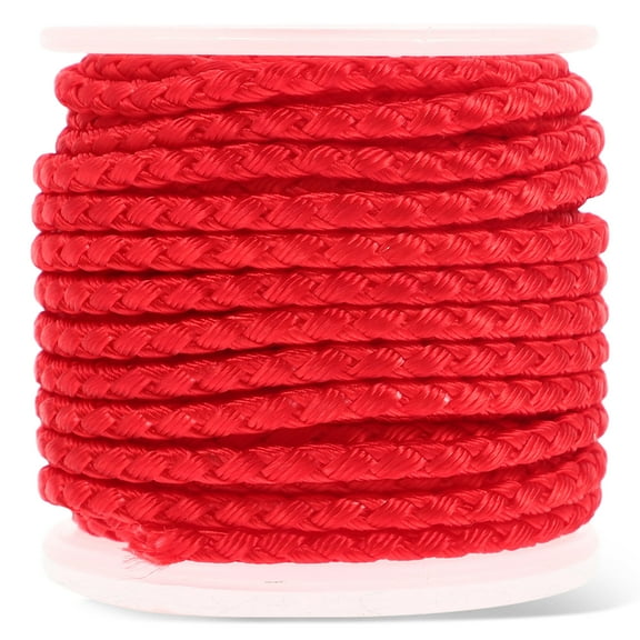CATIEBYE Red Craft Twine Cord 1 Roll for DIY Projects and Decoration