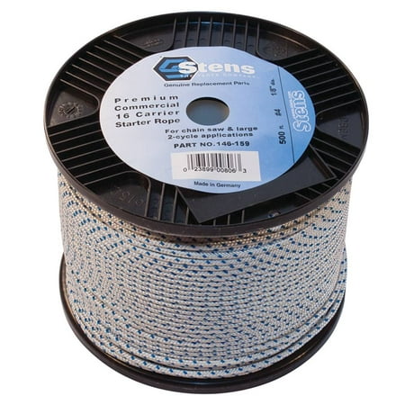 

Stens New 500 Solid Braid Starter Rope 146-159 #4 Solid Braid