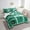 Green White, variant on Erosebridal Rugby Comforter Set Twin Size,Football Bedding Set Teens,Sports Fan Bed in a Bag （Comforter, Sheets, Pillowcases & Cushion Covers）